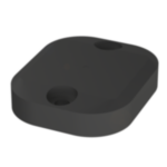 UHF SAG OVERMOLDED SQUARE METAL TAG M781 — FHW02NP