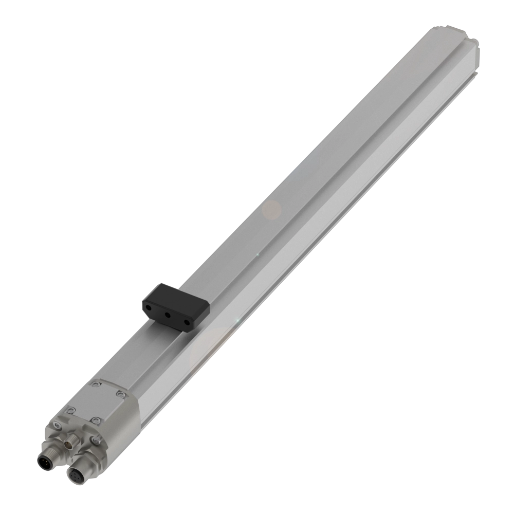 Magnetostrictive linear position sensors in profile housing