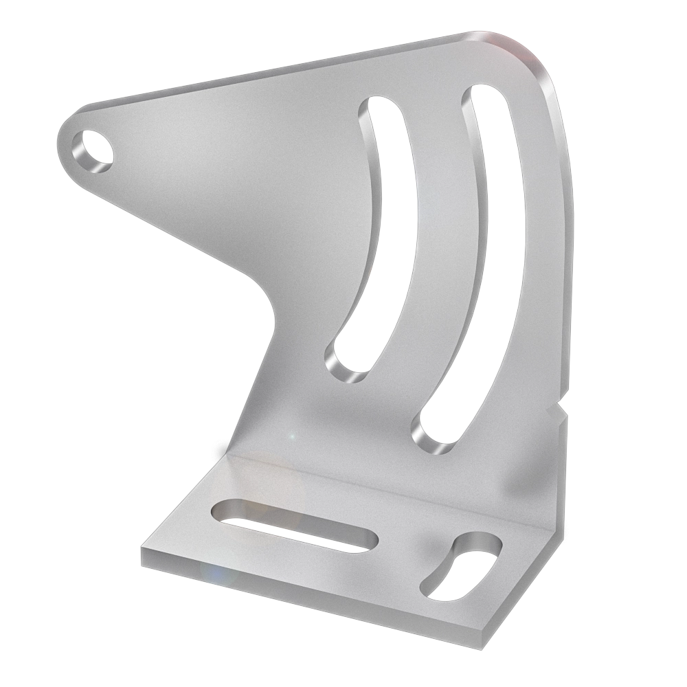 Mounting bracket for photoelectric sensors