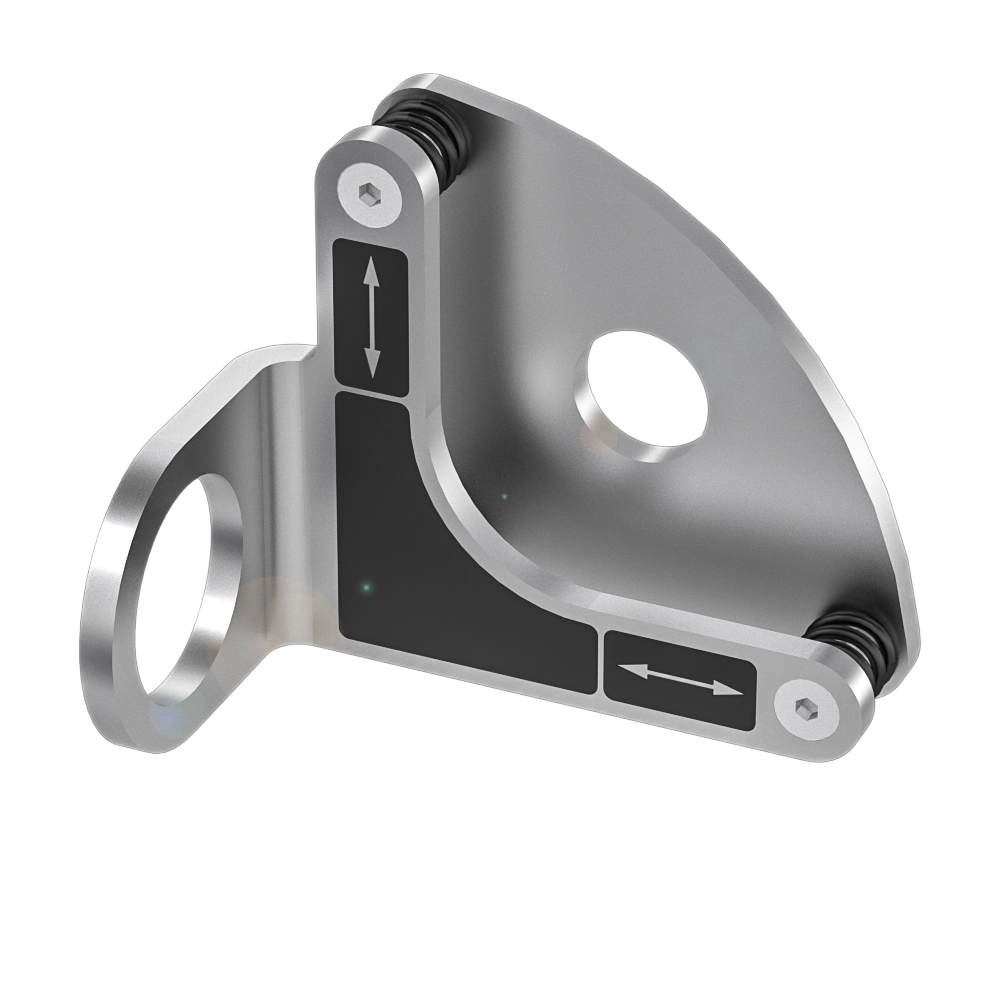 Angolare di ritegno per sensori optoelettronici