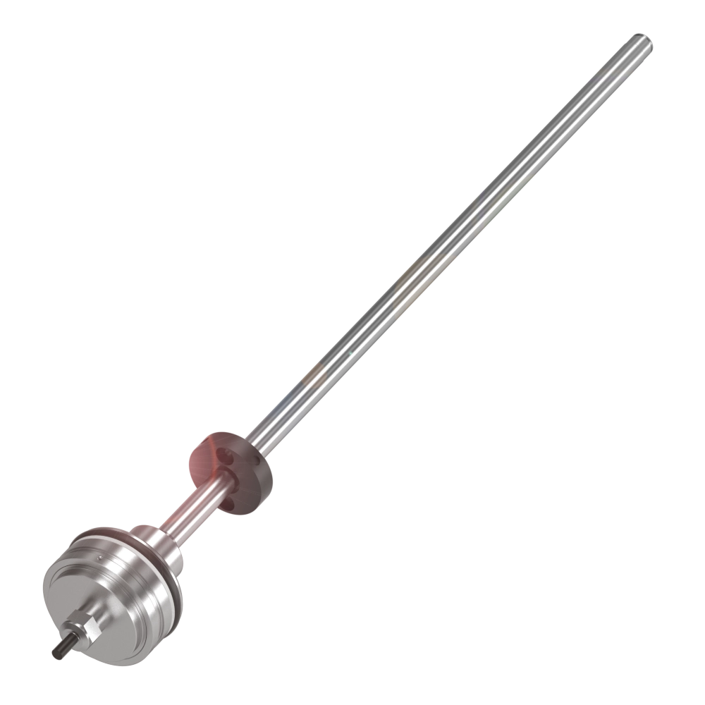 Magnetostrictive linear position sensors in rod design
