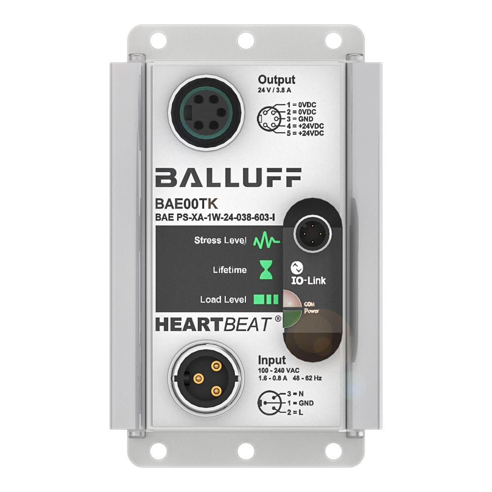 Heartbeat® power supply units with IO-Link interface