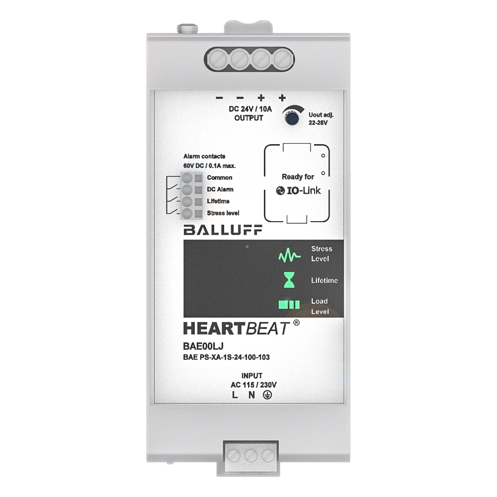 Heartbeat® power supply units with IO-Link interface