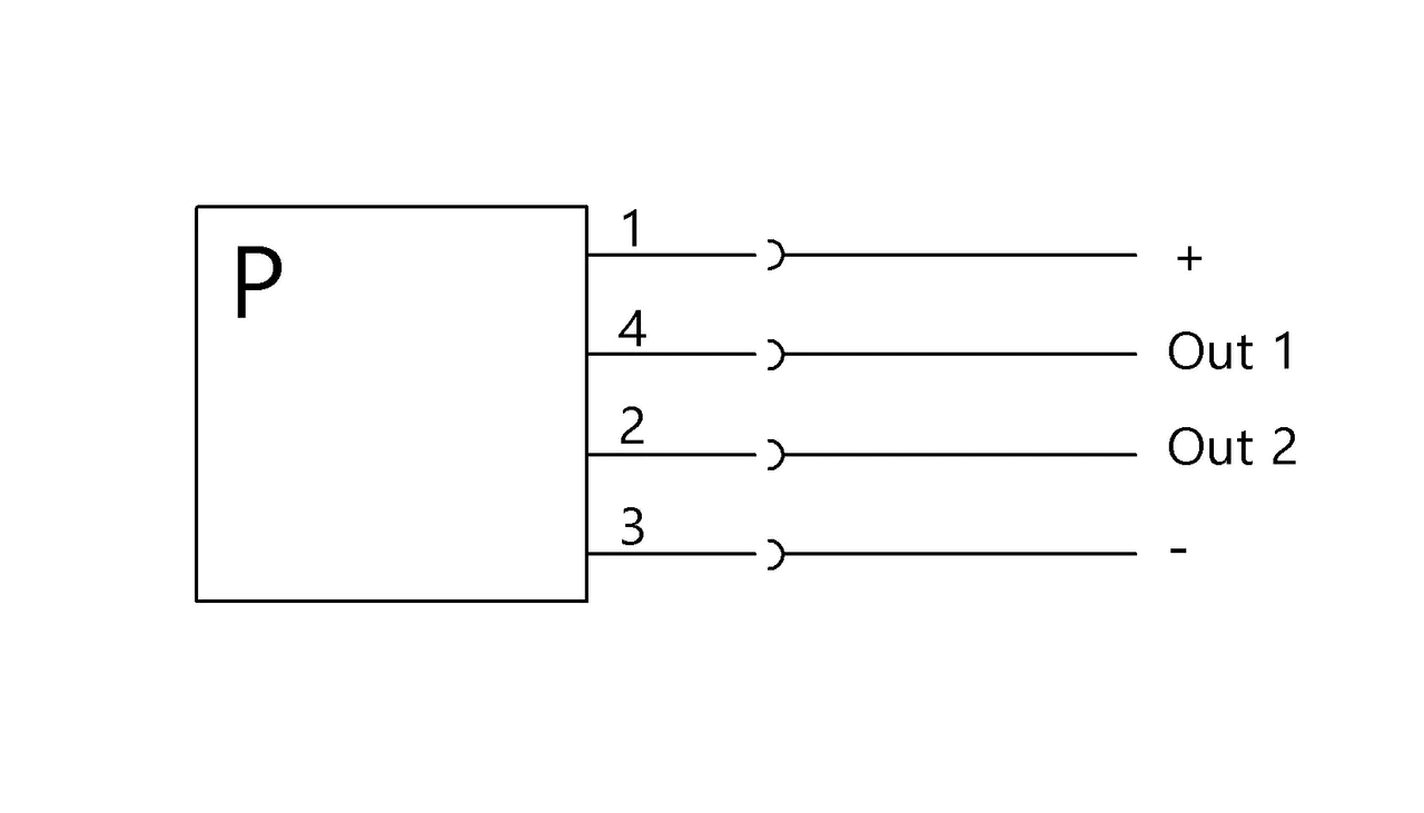 Out 1=PNP/NPN/IO-Link Out 2=PNP/NPN/4…20 mA/0…10 V